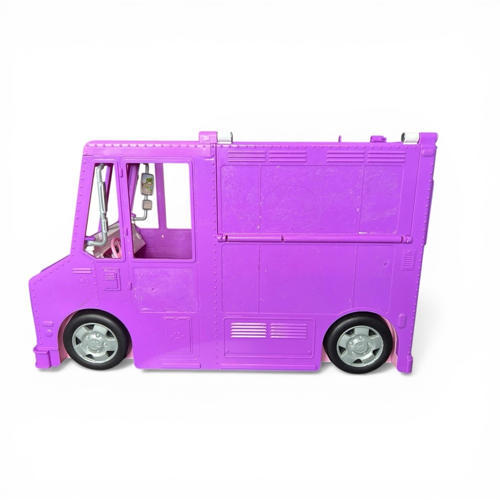 Barbie Food Truck Playset Transforming Kitchen Dollhouse Vehicle Y2K Playset Fun